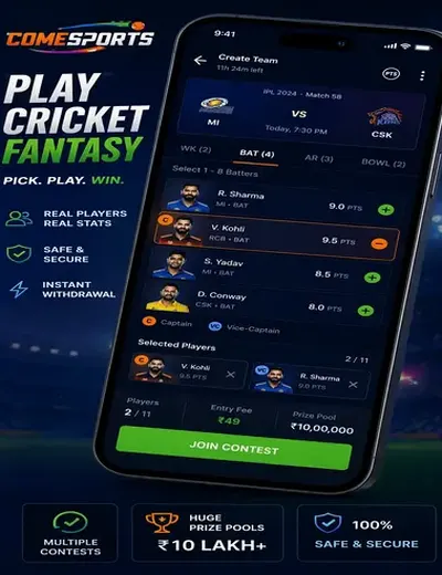Bet777bet (bet 777 bet) fantasy cricket & matchday visual 2