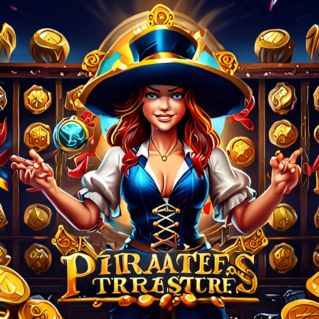 Jogar Piratess Treasure Reel — caça-níqueis online